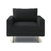 ELVERUM Chair, Black - Inland Furniture (San Bernardino, CA)