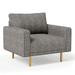 ELVERUM Chair, Charcoal Gray - Inland Furniture (San Bernardino, CA)