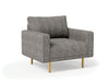 ELVERUM Chair, Charcoal Gray - Inland Furniture (San Bernardino, CA)