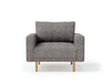 ELVERUM Chair, Charcoal Gray - Inland Furniture (San Bernardino, CA)