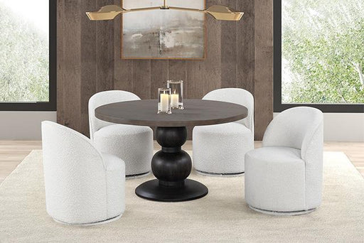 Essen Round Dining Table - Inland Furniture (San Bernardino, CA)
