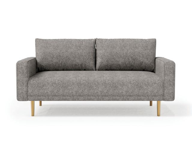 ELVERUM Loveseat, Charcoal Gray - Inland Furniture (San Bernardino, CA)