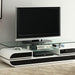Evos Black/White 63" TV Console - Inland Furniture (San Bernardino, CA)