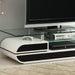 Evos Black/White 63" TV Console - Inland Furniture (San Bernardino, CA)