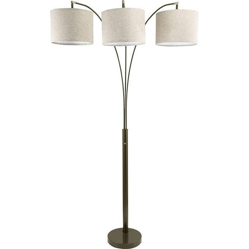 Fanny Brown 80"H Brown Arch Lamp - Inland Furniture (San Bernardino, CA)