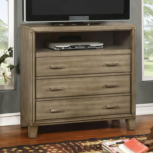 ENRICO I Gray Media Chest - Inland Furniture (San Bernardino, CA)