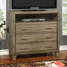 ENRICO I Gray Media Chest - Inland Furniture (San Bernardino, CA)
