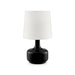 Farah Black 17"H Matte Black Table Lamp - Inland Furniture (San Bernardino, CA)