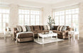 FARRINGDON Sectional, Brown - Inland Furniture (San Bernardino, CA)