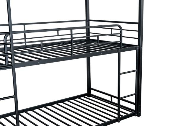 Felgu Triple Twin Metal Bunkbed - Inland Furniture (San Bernardino, CA)
