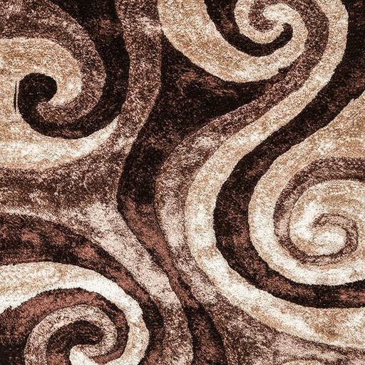 Fermont Brown Beige 5' X 8' Area Rug - Inland Furniture (San Bernardino, CA)