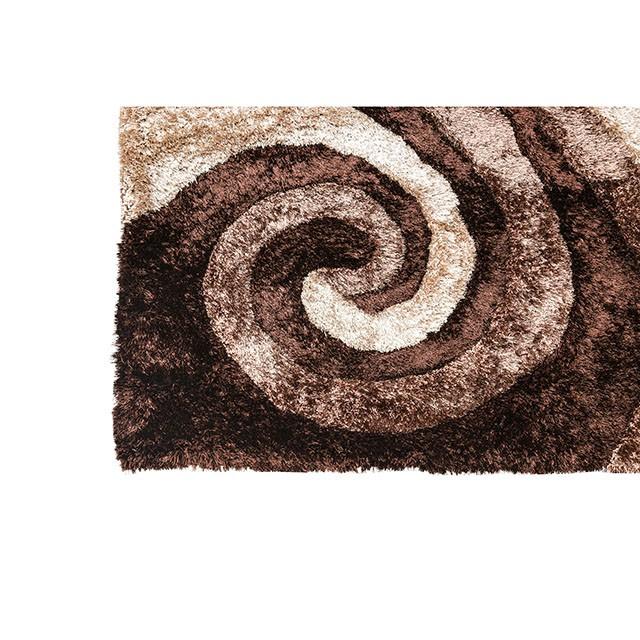 Fermont Brown Beige 5' X 8' Area Rug - Inland Furniture (San Bernardino, CA)
