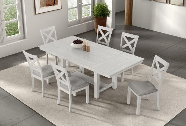Ferrone 7 Pc Dining Table Set - Inland Furniture (San Bernardino, CA)