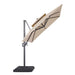 Fida 8 Ft Square Umbrella w/ Double Top + 37" Large Base - Inland Furniture (San Bernardino, CA)