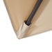 Fida 8 Ft Square Umbrella w/ Double Top + 37" Large Base - Inland Furniture (San Bernardino, CA)