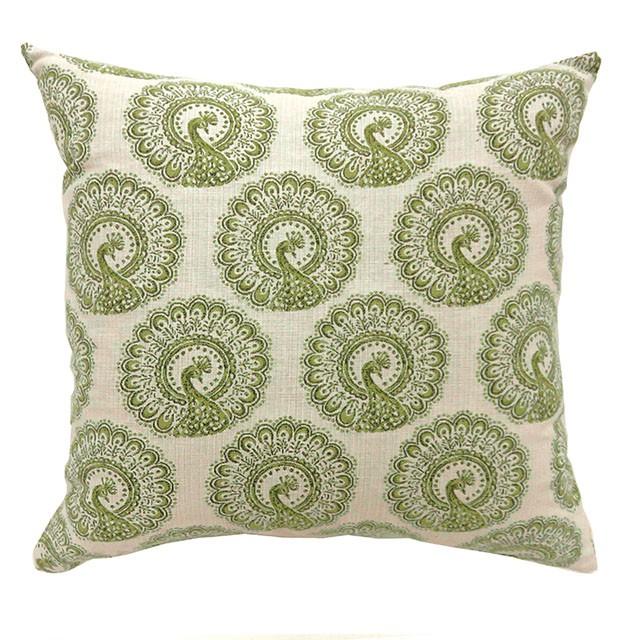 FIFI 22" X 22" Pillow, Green (2/CTN) - Inland Furniture (San Bernardino, CA)