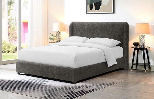 Laverni Bed Black, Grey & White - Inland Furniture (San Bernardino, CA)