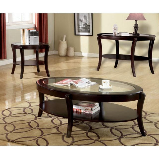 FINLEY Espresso Coffee Table - Inland Furniture (San Bernardino, CA)