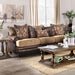 Fletcher Brown/Tan Sofa - Inland Furniture (San Bernardino, CA)
