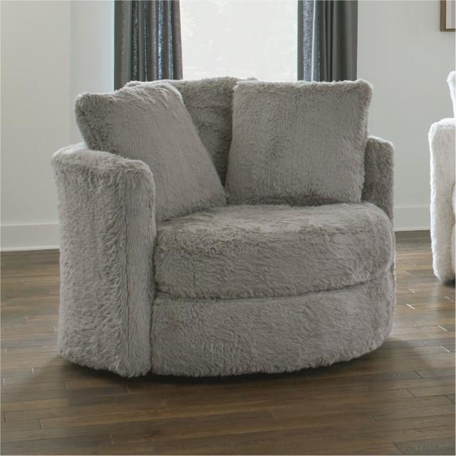 COCHRANE Chair, Gray - Inland Furniture (San Bernardino, CA)