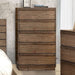 COIMBRA Rustic Natural Tone Chest - Inland Furniture (San Bernardino, CA)