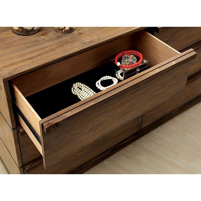 COIMBRA Rustic Natural Tone Dresser - Inland Furniture (San Bernardino, CA)