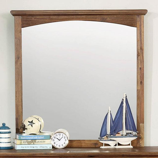 Colin Dark Oak Mirror - Inland Furniture (San Bernardino, CA)