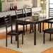 COLMAN Black 60" Dining Table - Inland Furniture (San Bernardino, CA)