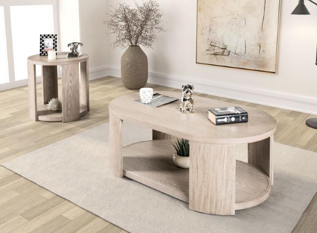 Conisbrough Oval Cocktail Table - Inland Furniture (San Bernardino, CA)