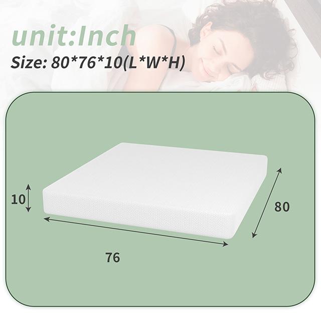 Coreopsis 10" E.King Memory Foam Wave Comfort - Inland Furniture (San Bernardino, CA)