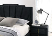 Florizel Bed Black & Red - Inland Furniture (San Bernardino, CA)