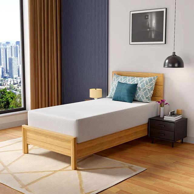 Coreopsis 12" Twin Memory Foam Wave Comfort - Inland Furniture (San Bernardino, CA)