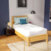 Coreopsis 12" Twin Memory Foam Wave Comfort - Inland Furniture (San Bernardino, CA)