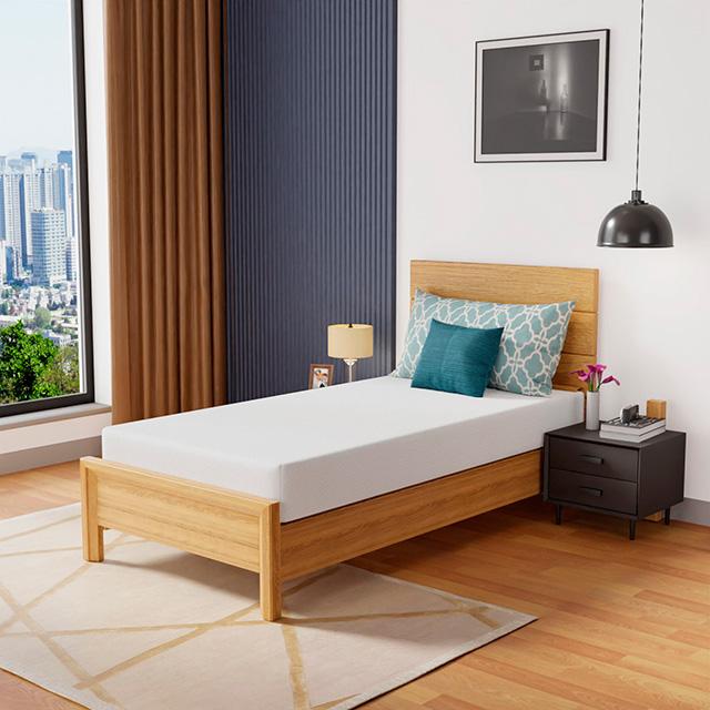 Coreopsis 8" Twin Memory Foam Wave Comfort - Inland Furniture (San Bernardino, CA)