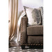 Cornelia Light Brown Love Seat - Inland Furniture (San Bernardino, CA)