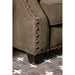 Cornelia Light Brown Love Seat - Inland Furniture (San Bernardino, CA)