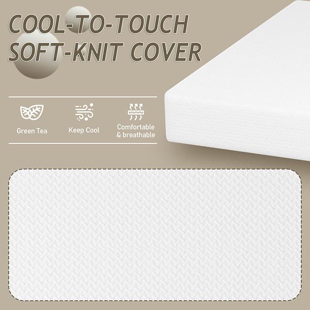 Forsythia 10" E.King Green Tea Gel Memory Foam - Inland Furniture (San Bernardino, CA)
