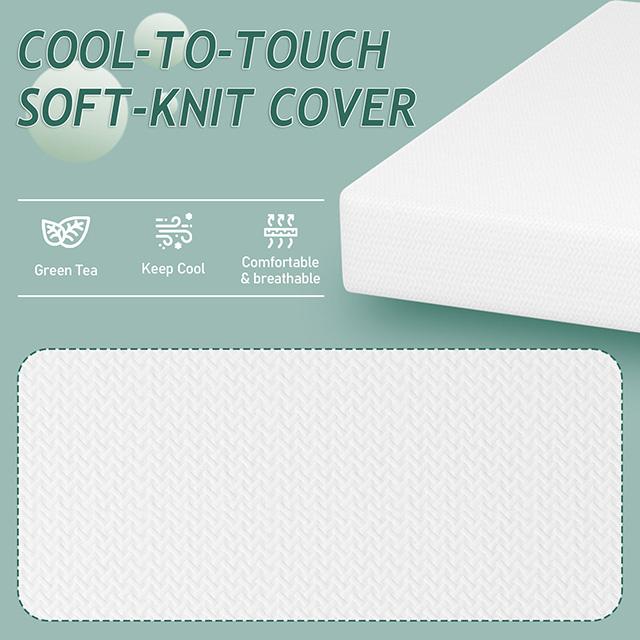 Forsythia 10" Full Green Tea Gel Memory Foam - Inland Furniture (San Bernardino, CA)
