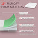 Forsythia 10" Queen Green Tea Gel Memory Foam - Inland Furniture (San Bernardino, CA)