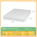 Forsythia 8" Full Green Tea Gel Memory Foam - Inland Furniture (San Bernardino, CA)