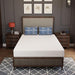 Forsythia 8" Full Green Tea Gel Memory Foam - Inland Furniture (San Bernardino, CA)