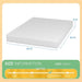 Forsythia 8" Queen Green Tea Gel Memory Foam - Inland Furniture (San Bernardino, CA)