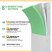 Forsythia 8" Queen Green Tea Gel Memory Foam - Inland Furniture (San Bernardino, CA)