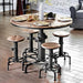 Foskey 5 Pc Counter Ht Table Set - Inland Furniture (San Bernardino, CA)