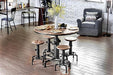 Foskey 5 Pc Counter Ht Table Set - Inland Furniture (San Bernardino, CA)