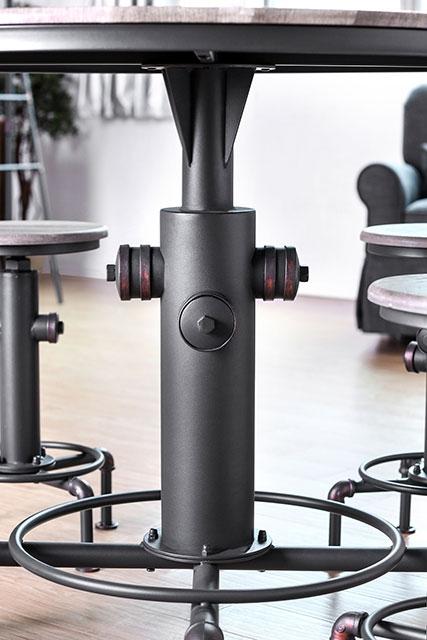 Foskey 5 Pc Counter Ht Table Set - Inland Furniture (San Bernardino, CA)