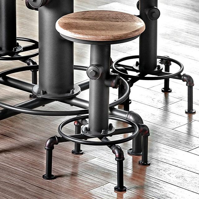 Foskey 5 Pc Counter Ht Table Set - Inland Furniture (San Bernardino, CA)