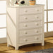 Corry White Chest - Inland Furniture (San Bernardino, CA)