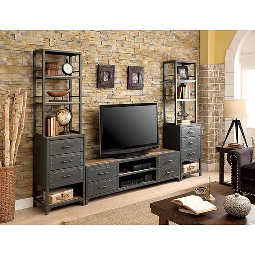 Galway Pier Cabinet W/ 3pcs - Inland Furniture (San Bernardino, CA)