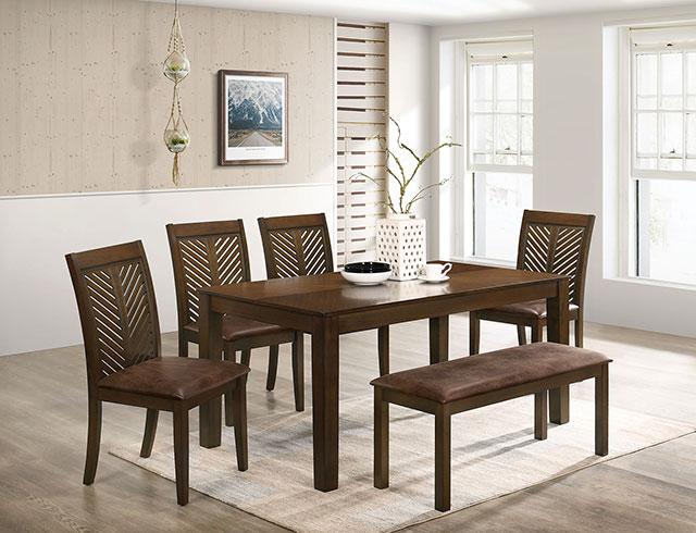 GARNETT Dining Table - Inland Furniture (San Bernardino, CA)